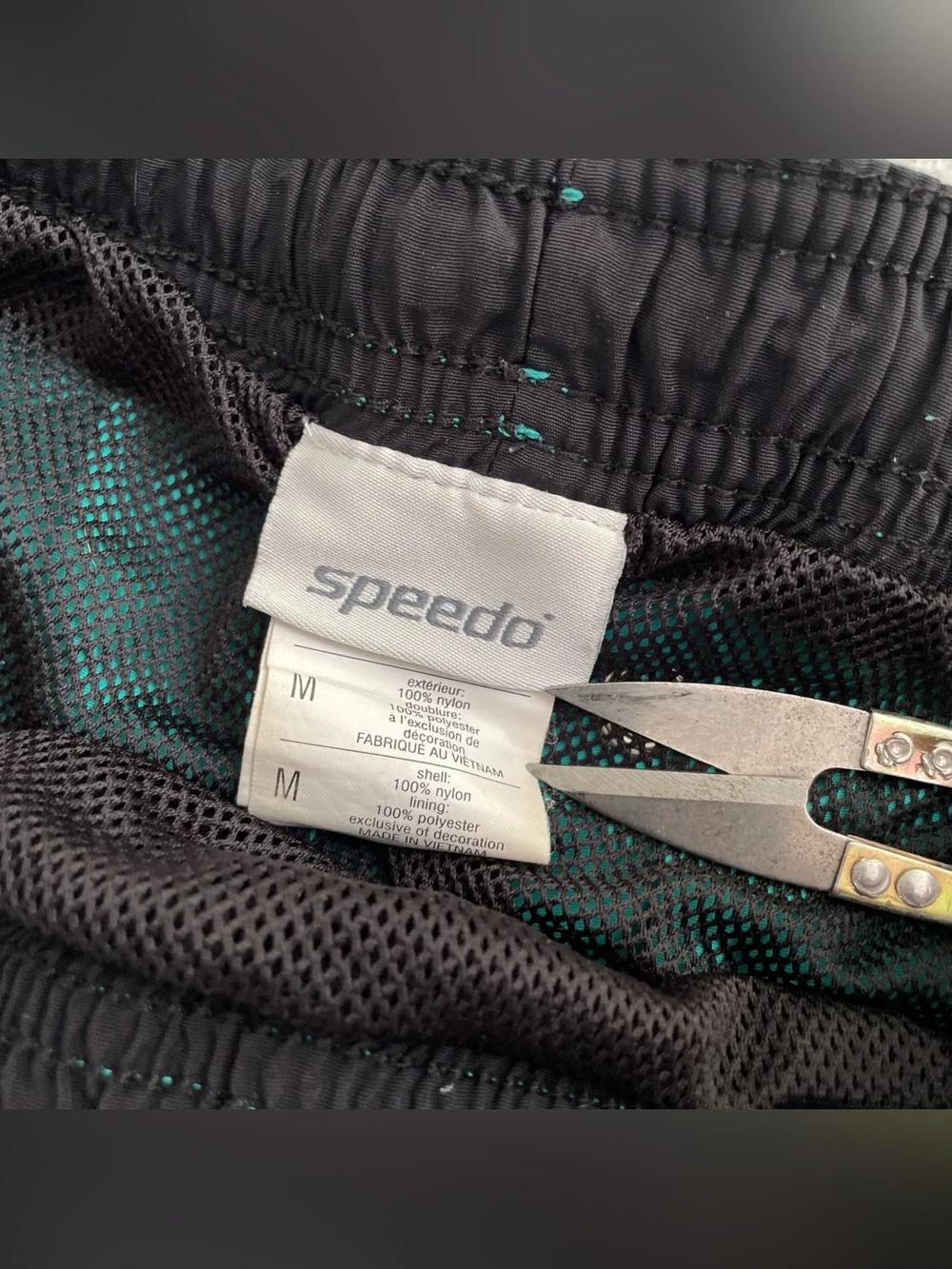 Vintage Speedo swim shorts